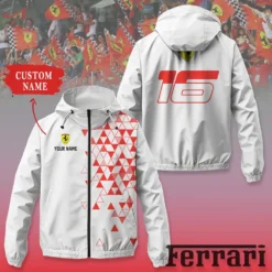 Premium  Customized Men's Windbreaker Jacket FERRARI-C695-0075576