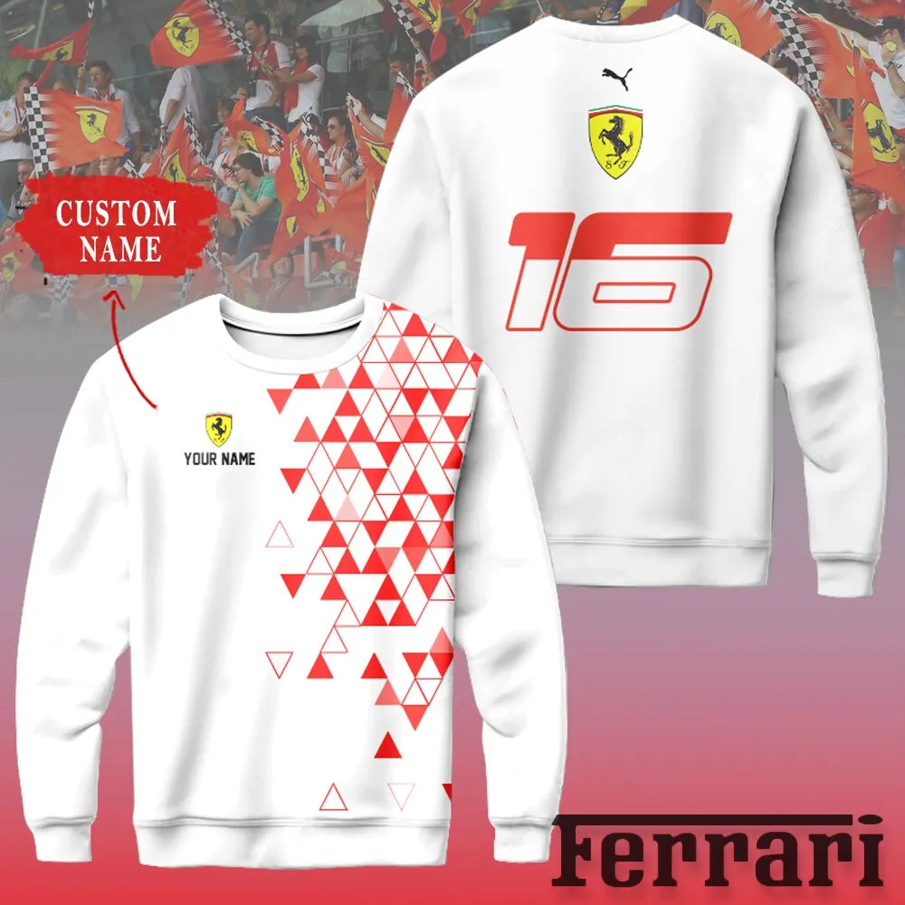 High Quality Customized Men's Sweatshirt FERRARI-WY-0075528