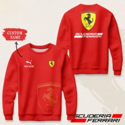 High Quality Customized Men's Sweatshirt FERRARI-WY-0075527