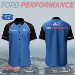 Premium  Customized Men's Short Button Shirt FORD-SP-BTS018657