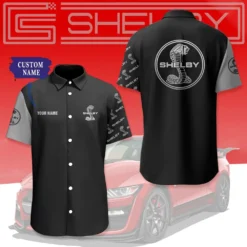 Premium  Customized Men's Short Button Shirt FORD-SP-BTS018652