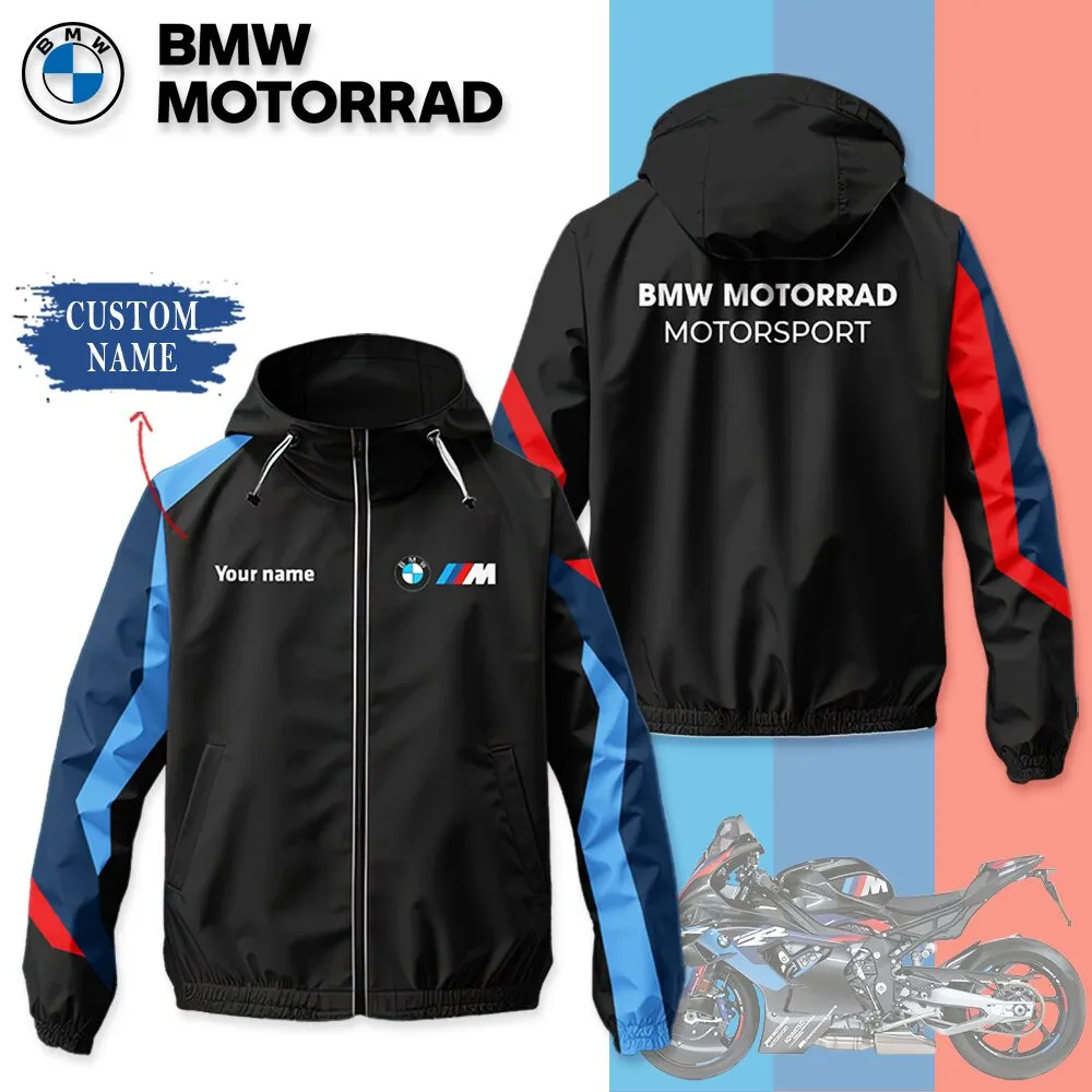Premium Customized Men's Windbreaker Jacket BMW-C695-0075606