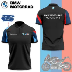 Premium  Customized Men's Zip Polo Shirt BMW-TZPO-087581856