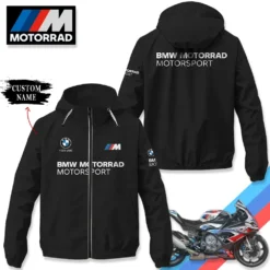 Premium  Customized Men's Windbreaker Jacket BMW-C695-0075605