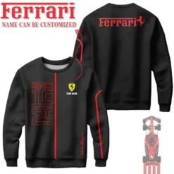 High Quality Customized Men's Sweatshirt FERRARI-WY-0075536