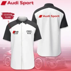 Premium  Customized Men's Short Button Shirt AUDI-SP-BTS018683