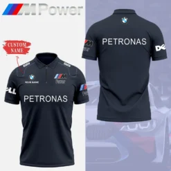 Premium  Customized Men's Zip Polo Shirt BMW-TZPO-087581855