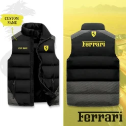 Premium  Customized FERRARI Sleeveless Down Jacket ETX-C290-0185027