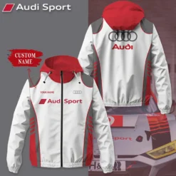 Premium  Customized Men's Windbreaker Jacket AUDI-C695-0075738