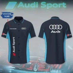 Premium  Customized Men's Short Button Shirt AUDI-SP-BTS018671