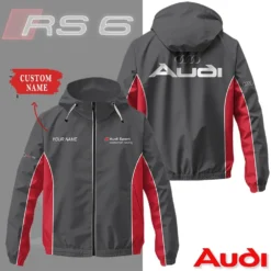 Premium  Customized Men's Windbreaker Jacket AUDI-C695-0075736