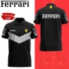 Premium  Customized Men's Zip Polo Shirt FERRARI-TZPO-0075762