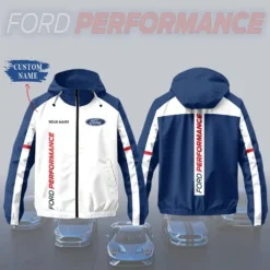Premium  Customized Men's Windbreaker Jacket FORD-C695-10075646