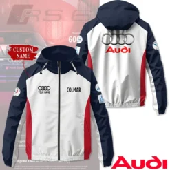 Premium  Customized Men's Windbreaker Jacket AUDI-C695-0075734