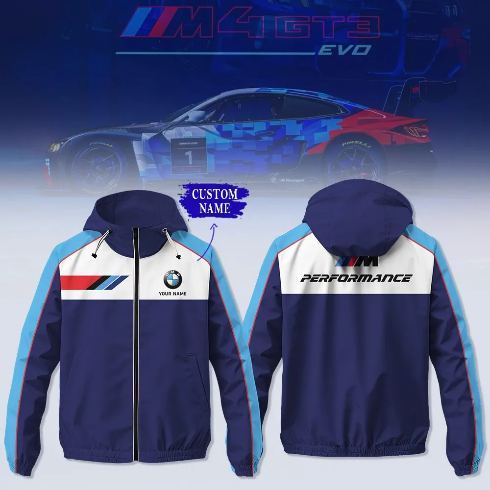 Premium Customized Men's Windbreaker Jacket BMW-C695-0075600