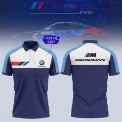Premium  Customized Men's Zip Polo Shirt BMW-TZPO-087581850