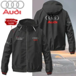 Premium  Customized Men's Windbreaker Jacket AUDI-C695-0075731