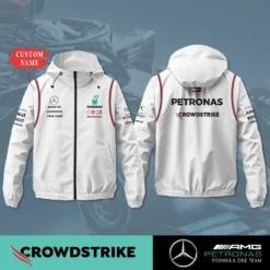 Premium  Customized Men's Windbreaker Jacket MERCEDES-C695-0075649