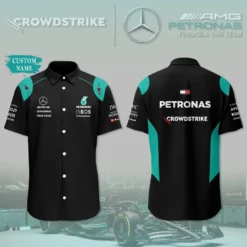 Premium  Customized Men's Short Button Shirt MERCEDES-SP-BTS018625