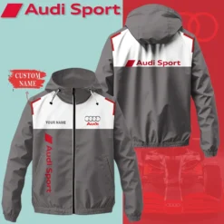 Premium  Customized Men's Windbreaker Jacket AUDI-C695-0075728
