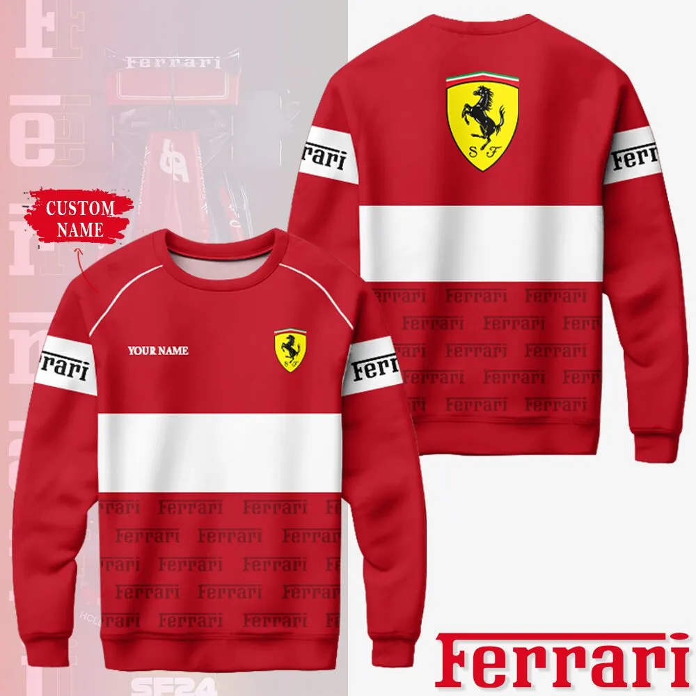 High Quality Customized Men's Sweatshirt FERRARI-WY-0075520