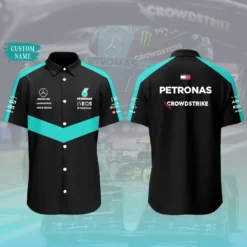 Premium  Customized Men's Short Button Shirt MERCEDES-SP-BTS018627