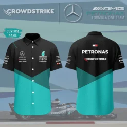 Premium  Customized Men's Short Button Shirt MERCEDES-SP-BTS018622