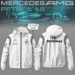 Premium  Customized Men's Windbreaker Jacket MERCEDES-C695-0075655