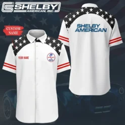 Premium  Customized Men's Short Button Shirt FORD-SP-BTS018653