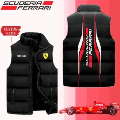 Premium  Customized FERRARI Sleeveless Down Jacket ETX-C290-0185034