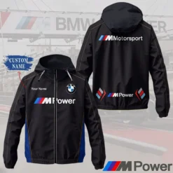 Premium  Customized Men's Windbreaker Jacket BMW-C695-0075593