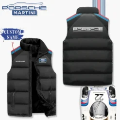 Premium   Customized PORSCHE Sleeveless Down Jacket ETX-C290-0184955