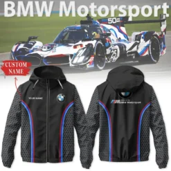 Premium  Customized Men's Windbreaker Jacket BMW-C695-0075589
