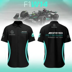 Premium  Men's Short Button Shirt MERCEDES-SP-BTS018637