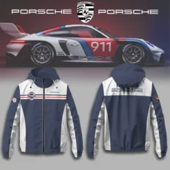 Premium  Men's Windbreaker Jacket PORSCHE-C695-0075698