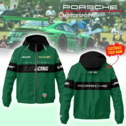 Premium  Customized Men's Windbreaker Jacket PORSCHE-C695-0075694