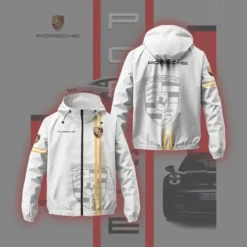 Premium  Men's Windbreaker Jacket PORSCHE-C695-0075701
