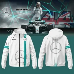 Premium  Men's Windbreaker Jacket MERCEDES-C695-0075630