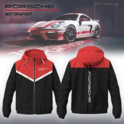 Premium  Men's Windbreaker Jacket PORSCHE-C695-0075710