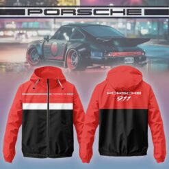Premium  Men's Windbreaker Jacket PORSCHE-C695-0075712