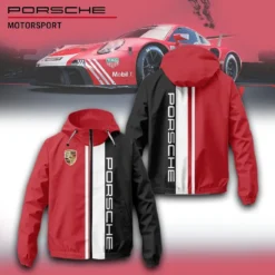 Premium  Men's Windbreaker Jacket PORSCHE-C695-0075714