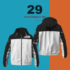 Premium  Men's Windbreaker Jacket PORSCHE-C695-0075715