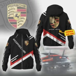 Premium  Customized Men's Windbreaker Jacket PORSCHE-C695-0075684