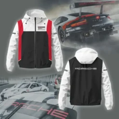 Premium  Men's Windbreaker Jacket PORSCHE-C695-0075717