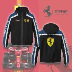 High Quality Men's Windbreaker Jacket FERRARI-C695-0075551