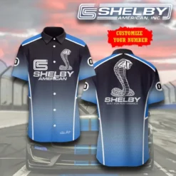 Premium  Customized Men's Short Button Shirt FORD-SP-BTS018660