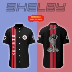 Premium  Customized Men's Short Button Shirt FORD-SP-BTS018661