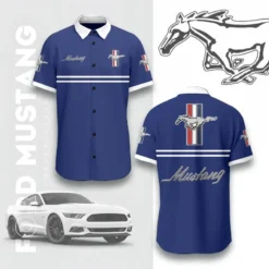 Premium  Men's Short Button Shirt FORD-SP-BTS018650