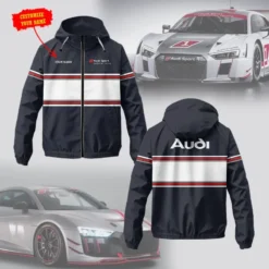 Premium  Customized Men's Windbreaker Jacket AUDI-C695-0075726