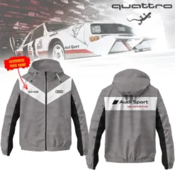 Premium  Customized Men's Windbreaker Jacket AUDI-C695-0075725